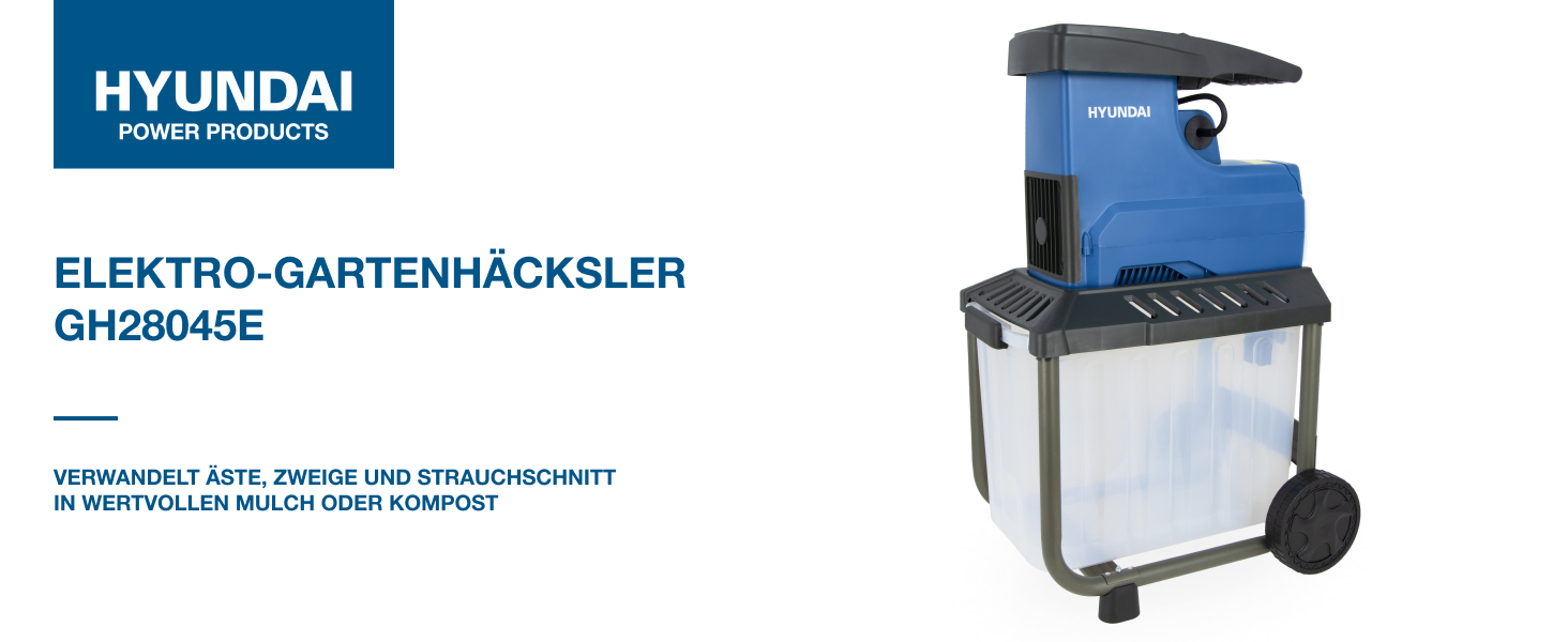 Gartenhäcksler Elektro GH28045E